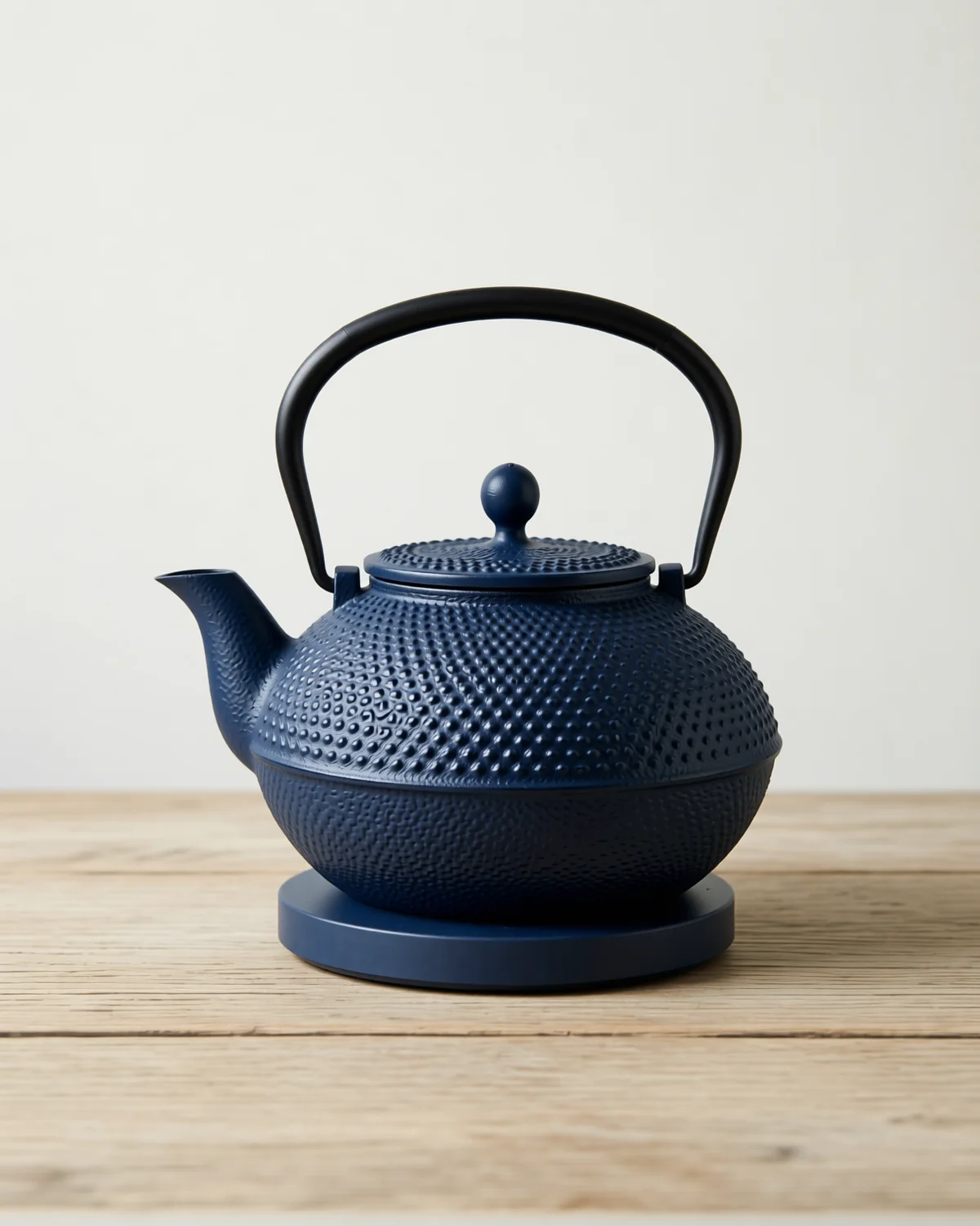 Cast iron teapot, 24 oz